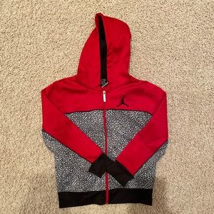 Size 8-10 Air Jordan Full Zip Hooded Jacket